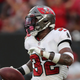 Mike Edwards got called for taunting after his second pick 6 on Sunday.